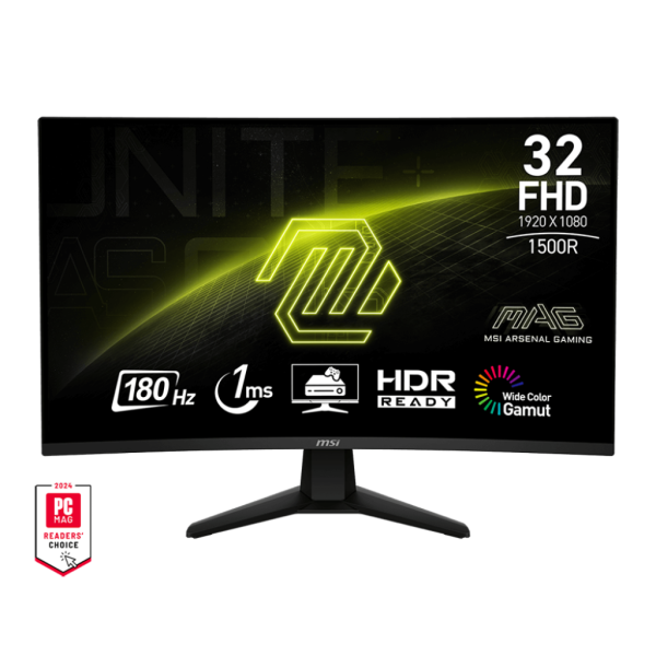 MSI MAG 32C6 32" 180Hz Curved - Moniteur Gaming VA