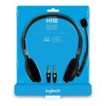 Logitech Stereo Headset H110 - Casque Stéréo avec Micro Rotatif