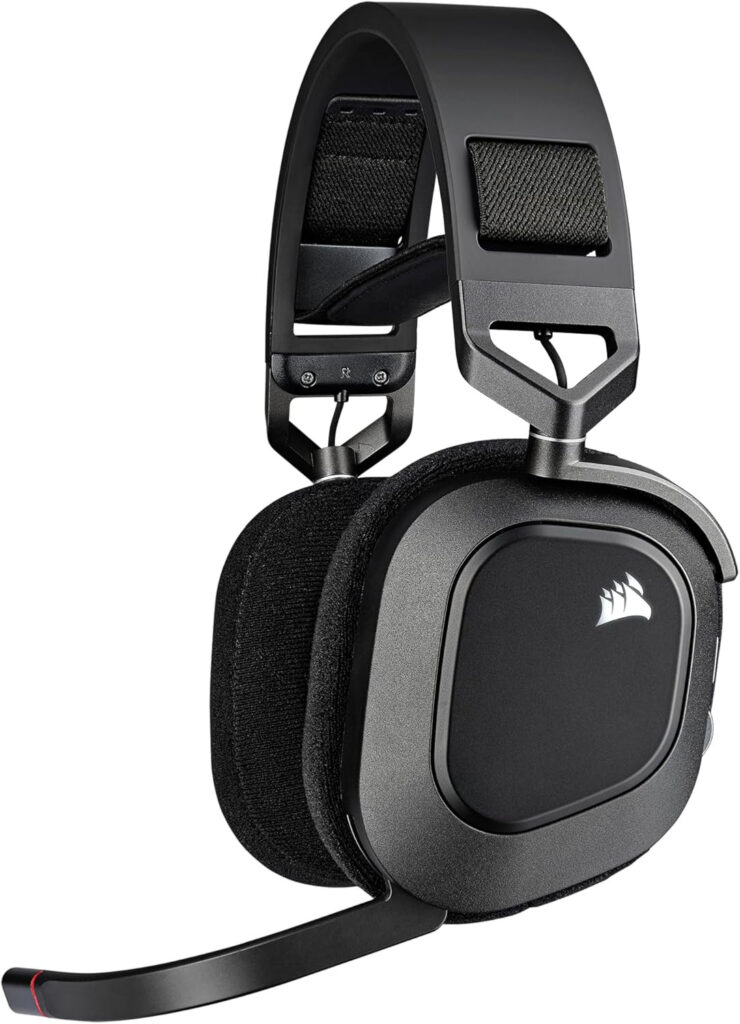 Corsair HS80 RGB Wireless - Casque Gamer Premium