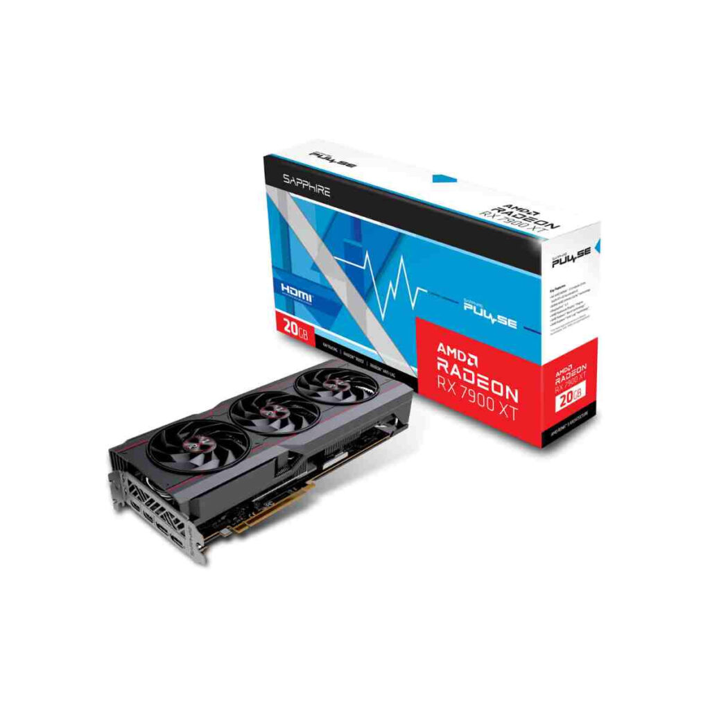 PULSE AMD Radeon™ RX 7900 XT 20GB Noir - Carte Graphique GPU 4K