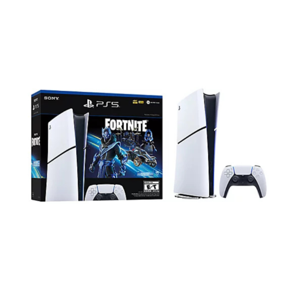 Sony PlayStation 5 Slim Digital Edition Fortnite Cobalt Star Bundle – Image 3