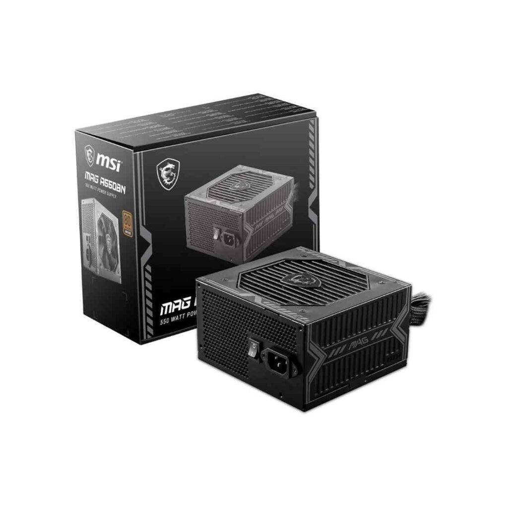 MSI MAG A550BN 80PLUS Bronze 550W