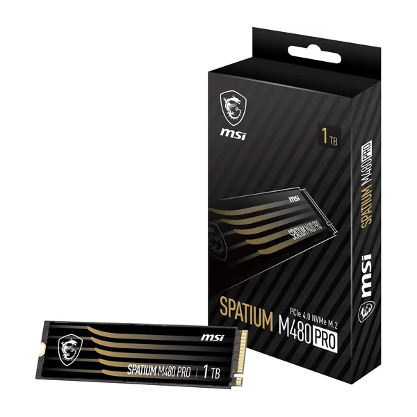 MSI SPATIUM M480 PRO SSD NVMe M.2 1 To