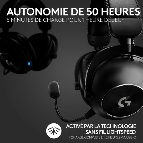 Logitech G Pro X 2 Lightspeed (Noir) – Image 5