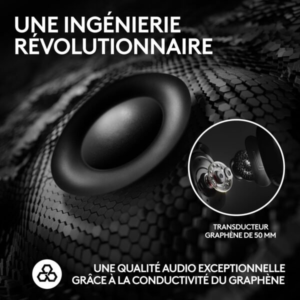 Logitech G Pro X 2 Lightspeed (Noir) – Image 4