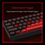 MADLIONS MAD60HE (White) Magnetic Switch RGB Keyboard