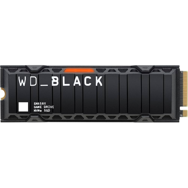 WD Black SN850X 4 To M.2 PCIe Gen4 SSD avec Heatsink (Sans Emballage)