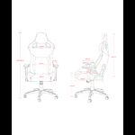 Design sobre et premium de la Skillchairs SC5 Ghost pour setups gaming ou bureaux professionnels