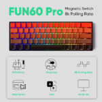 MonsGeek FUN60 Pro RED (Magnetic Switch)