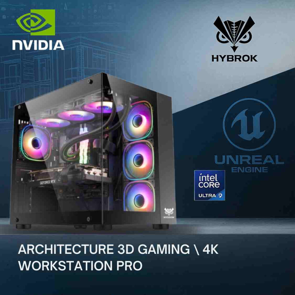 PC Gamer & Architecture Intel Ultra 9 285K + RTX 5070 – 32Go DDR5, 2To, AIO 360 – Spécial Gaming 4K & Logiciels 3D