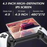 Console de Jeu Portable Rétro M25 – Édition 2025 (20 000+ jeux, 4.3", 128 Go)