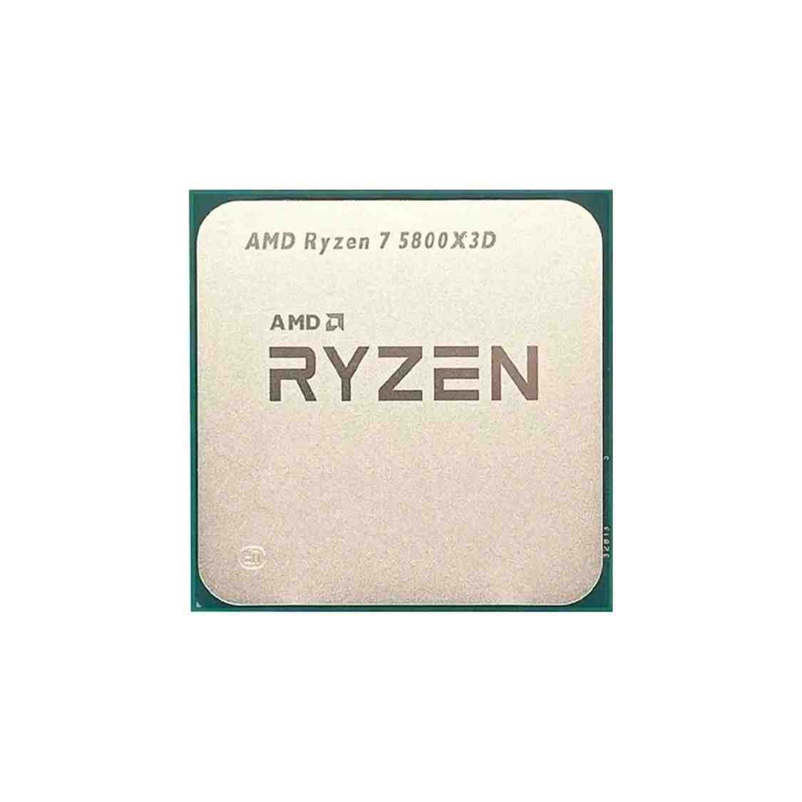 AMD Ryzen 7 5800X3D (3.4 GHz / 4.5 GHz) Tray AMD Ryzen 7 5800X3D (3.4 GHz / 4.5 GHz) Tray