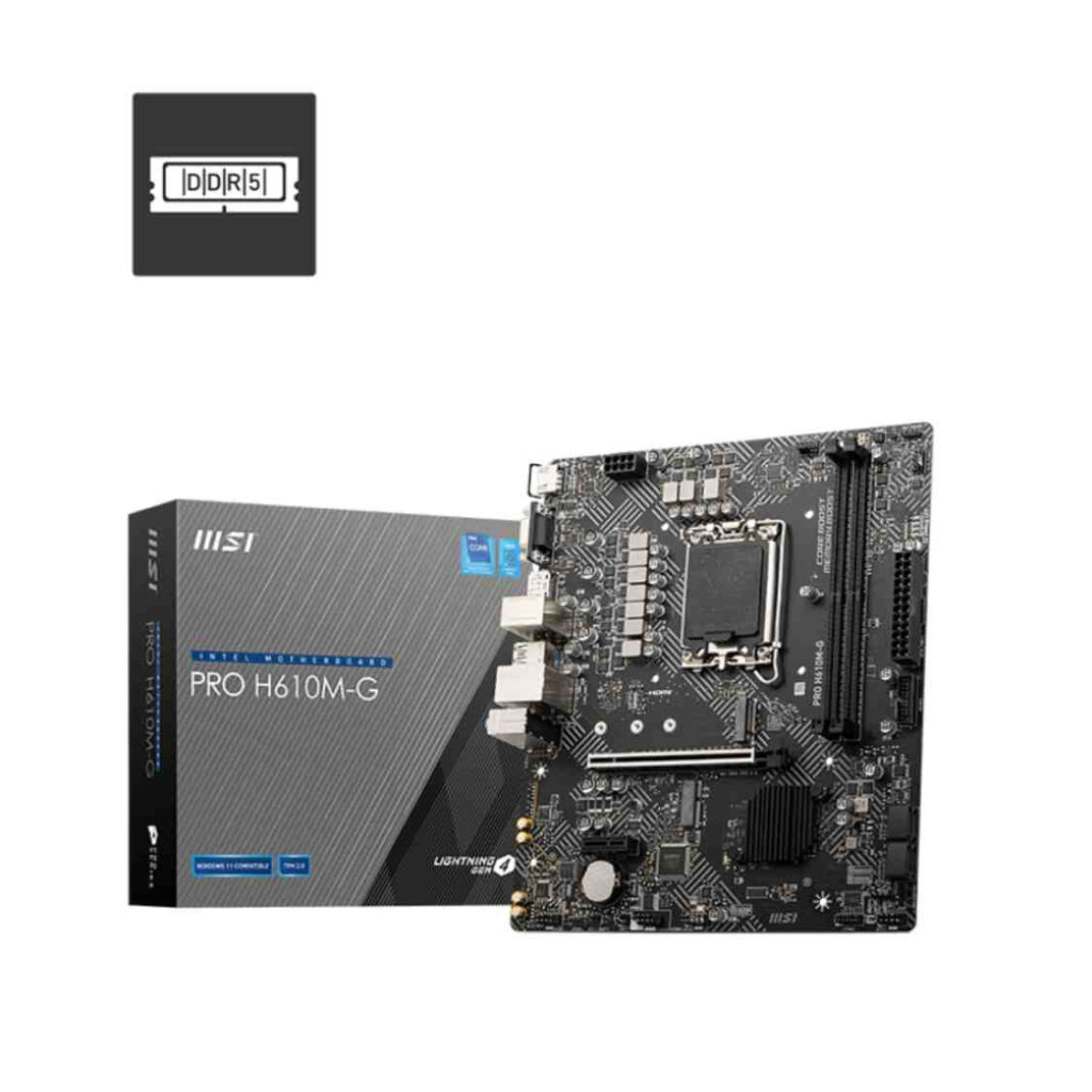 MSI PRO H610M-G DDR5