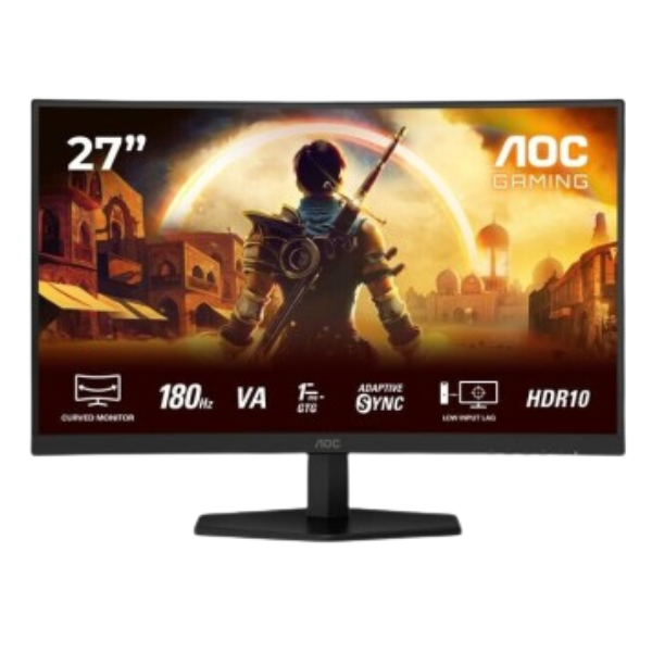 AOC C27G42E 27″ Fast VA 180Hz 0.5ms FHD Incurvé