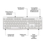 Logitech MK295 (Blanc)