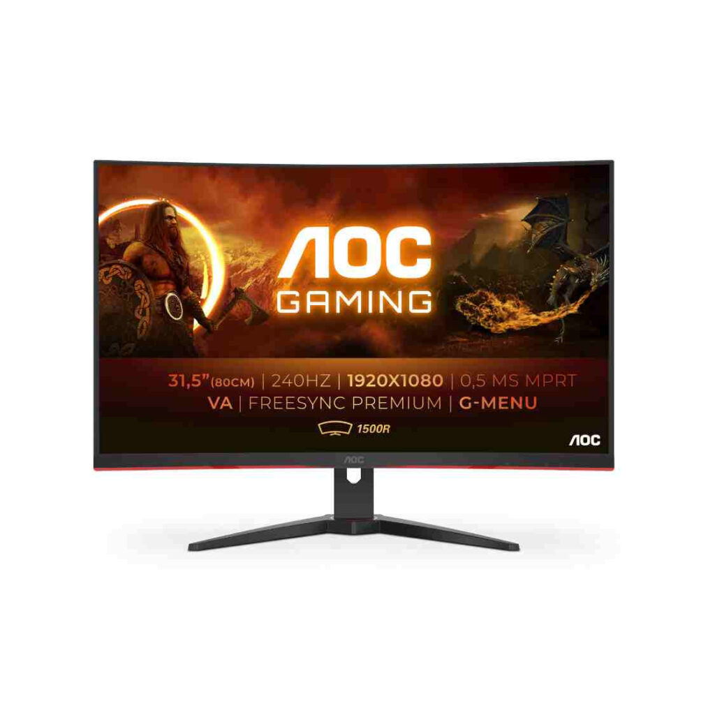 AOC C32G2ZE/BK 31.5" VA 240Hz 0.5ms FHD