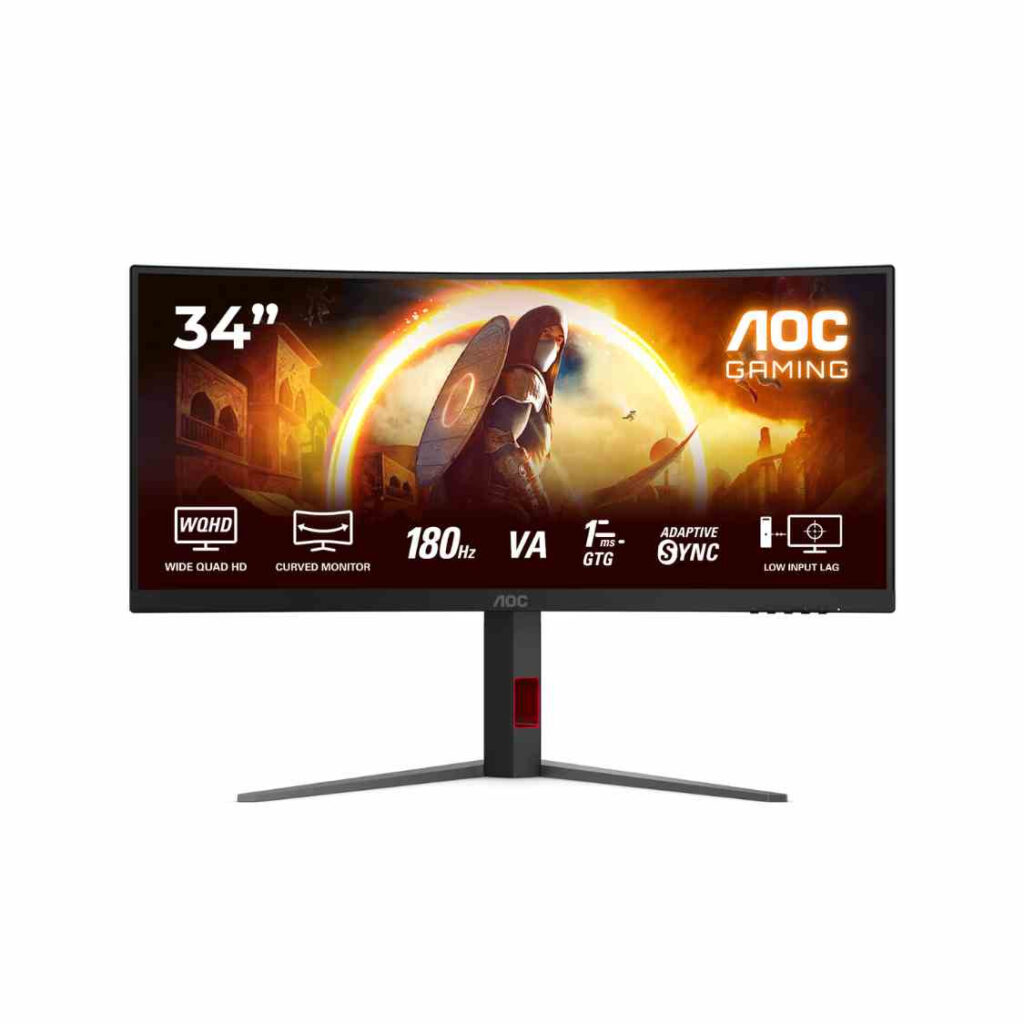 AOC CU34G4 34″ UWQHD 180Hz 0.5ms Fast VA