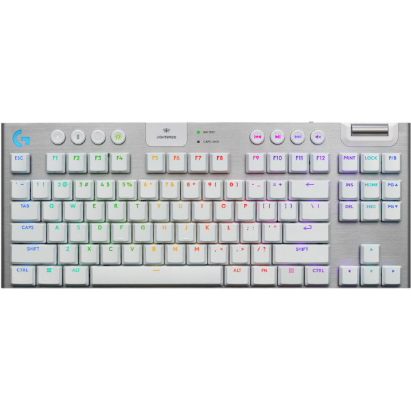 Logitech G G915X TKL Lightspeed White (Tactile Version - Qwerty) Logitech G G915X TKL Lightspeed White (Tactile Version - Qwerty)