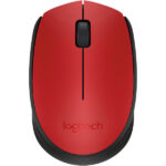 Logitech M171 Wireless Mouse (Red)