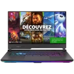 ASUS ROG STRIX G513QM | RYZEN 9-5900HX | RTX 3060 6GB | 16GB | 512GB | 15.6″ FHD 300Hz | Comme Neuf