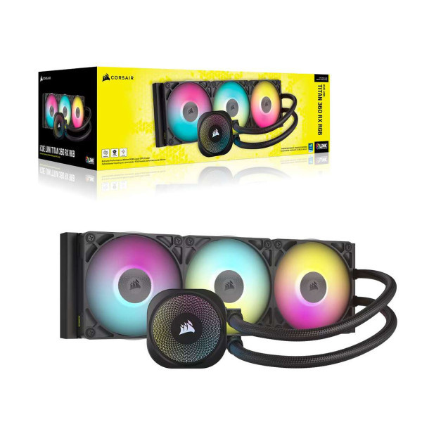 Corsair iCUE LINK TITAN 360 RX RGB (Noir)