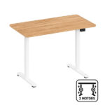 SkillDesk Bureau Sur Mesure à Hauteur Réglable (2 Moteurs)
