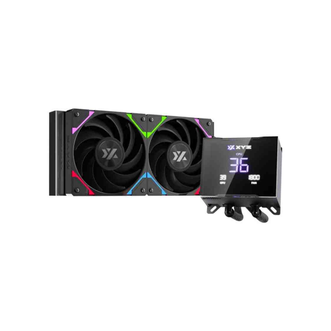 XYZ HYDROTEMP 240 AIO RGB Noir XYZ HYDROTEMP 240 AIO RGB Noir