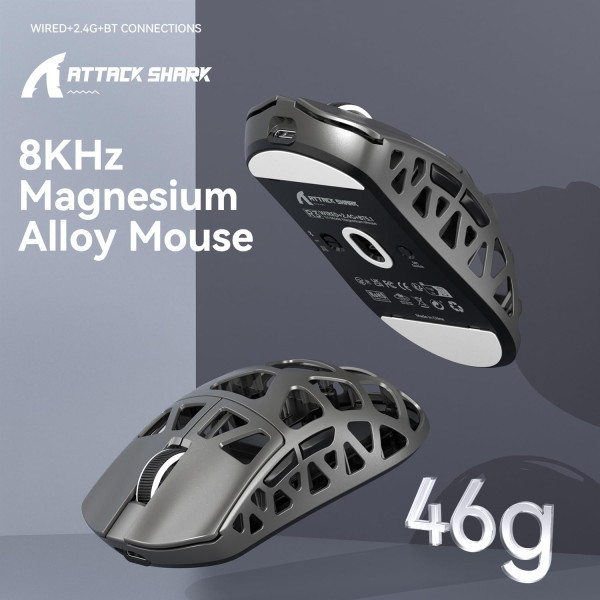 ATTACK SHARK R3 (Grey) - PC Portable