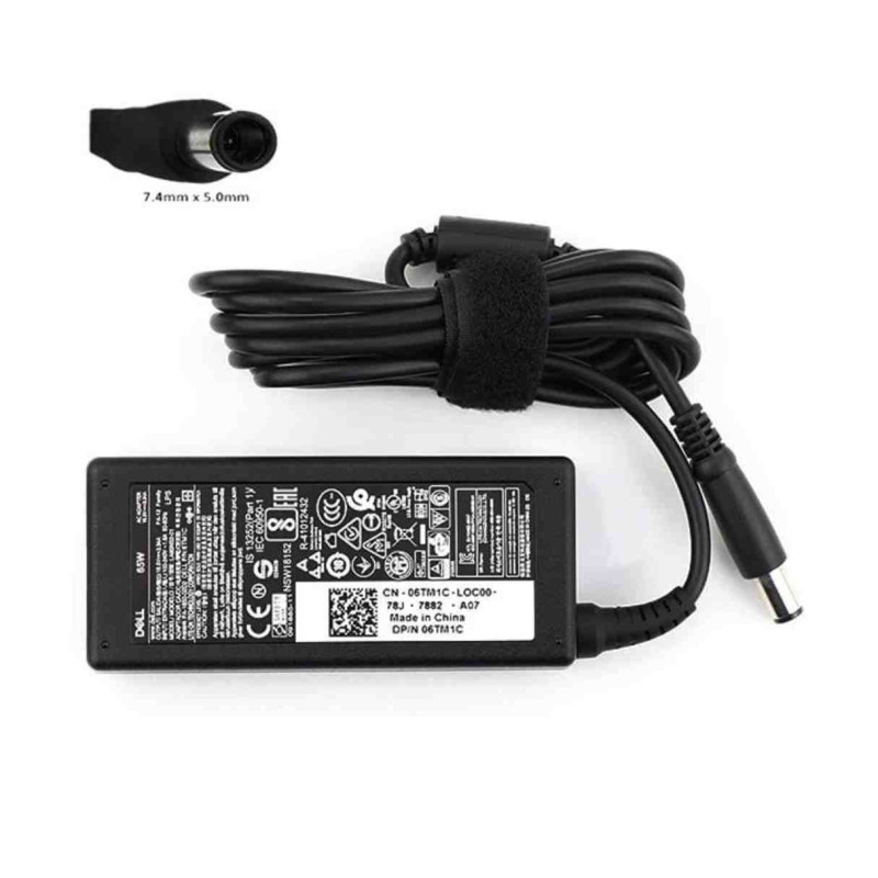 Chargeur Officiel Dell XPS 65W (19.5V – 3.34A)