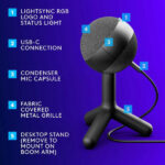 Logitech G Yeti Orb (Noir) – Image 5