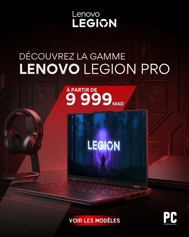 Pcportable.ma, Pc portable, lenovo legion pro